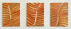 2014, Oil and aquarell on wood, 3x 21x15 cm