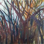2014, Oil on MDF-board, 60x60cm