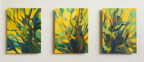 2014, Oil on MDF-board, 3x 40x30cm