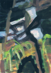 2002, Gouache on paper 50x35cm